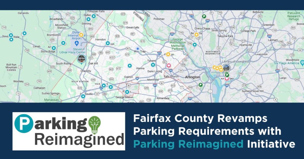 graphic showing fairfax county for article on Parking Reimagined program